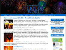Tablet Screenshot of liquor-world.com